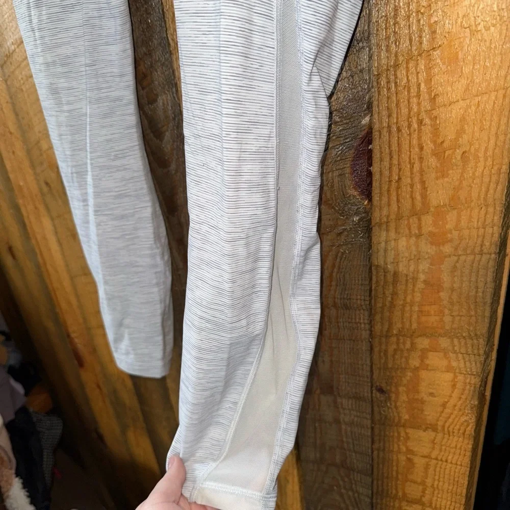 lululemon athletica Light Gray Leggings